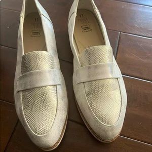 Women's Shoes Memory Foam Slip on Shoes Casual White Gray Size 11 Time and True